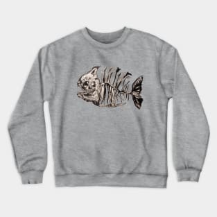 Fish skeleton Crewneck Sweatshirt